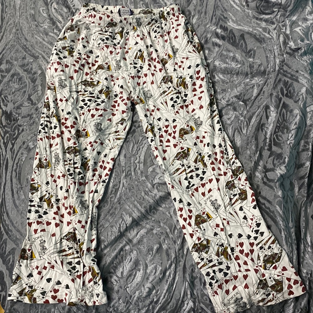 Playing cards style pants